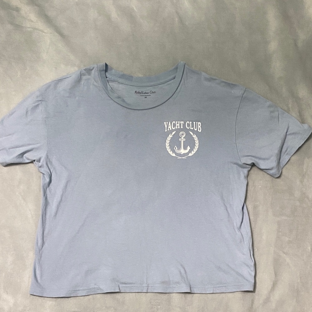 Rebellious One Light Blue Tee